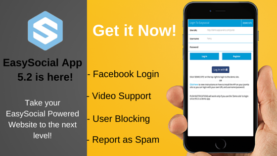 EasySocial App 5.2 is here!